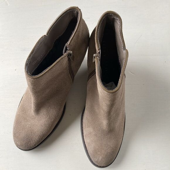 Very Volatile Los Angeles Leather Suede Ankle Boots Women’s 10 - Picture 13 of 14